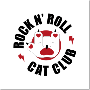 Rock and Roll Cat Club Posters and Art